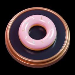 Glazed emblem